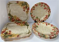 222 Fifth Autumn Fall Plates