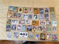 40 Baseball cards some from 1960's and 1970's