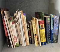 Large Lot of Books on Health and Diet and Travel