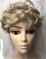 Short Curly Blond Wig - Tiffany