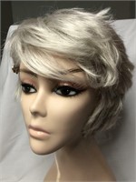 Platinum Blond Synthetic Wig