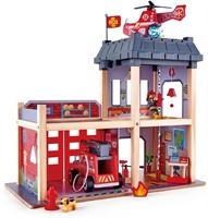 Hape Fire Station Playset 3 Years +