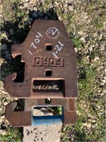 LL-2  TRACTOR WEIGHTS (FORD BRAND)