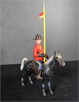 Vintage RCMP Figure on Horseback