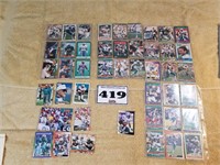81 Dolphins cards - double sided sheets