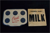 Caswell Dairy Memorabilia