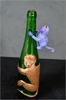 Monkey Bottle & Monkey Figure