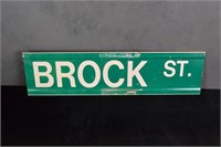 Brock Street Vittoria Road Sign