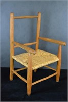 Antique Wood Child's Chair