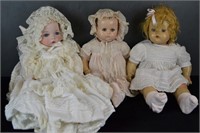 Vintage Dolls - 3 Total