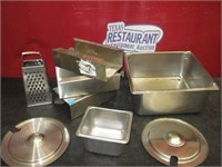 Misc. SS Items (Lids, Grater, Containers, etc)