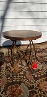 Copper Top Accent Table