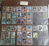 43 old TOPPS Houston Astros baseball cards 1970+