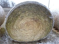2020 Net-Wrapped 4X5 Sudan Grass Hay