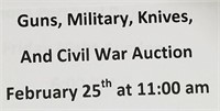 Guns, Knives, Military Feb. 25th