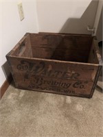 Walter Brewing Company Appleton, WI Wooden Crate
