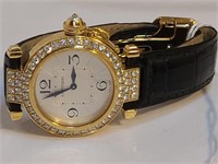 Cartier Pasha 18K Factory Diamond Case