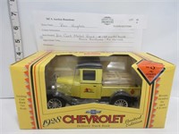1928 CHEVROLET DIE CAST DELIVERY TRUCK BANK