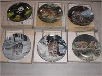 6 Collector Plates with Certificates