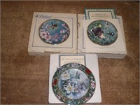3 Collector Plates with Certificates