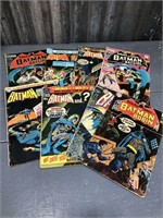 8 - BATMAN COMIC BOOKS