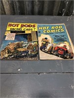 2 HOT RODS .10 CENT COMIC BOOKS