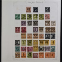 US Stamps Precancel Bureau Issues on pages