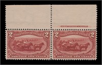 US Stamps #286 Mint NH Inscription Pair CV $140+