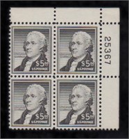 US Stamps #1053 Mint NH Plate Block of 4 CV $210