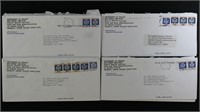 US Stamps 35 Used Official Mail Envelopes