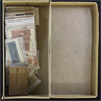 US Stamps 1860s Revenues in glassines and cards