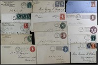 US Stamps 40+ 19th Century Covers