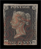 Great Britain Stamps #1 Used CV $375