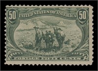 US Stamps #291 Mint OG CV $600