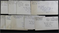 US Stamps 100+ Covers WWII FREE military franks