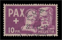 Switzerland Stamps #305 Used F/VF CV $125