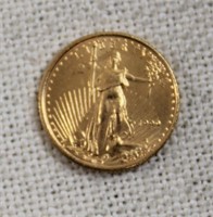 1999 1/10oz gold coin