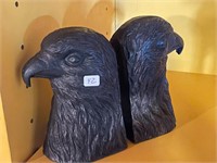 Pair of Cast Iron Eagle Bookends