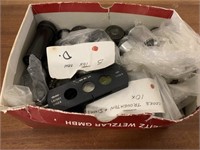 Box of over 40 oculars of many types