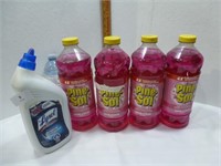 Pine Sol 1.4L - 4 Bottles / Lysol Toilet Bowl