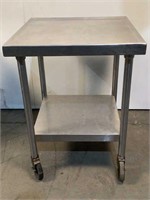 Rolling Stainless Steel Table