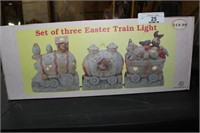 SET OF 3 EASTER TRAIN LIGHTS