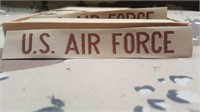 1000 New Insignia USAF Desert Name Tapes