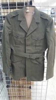 30 Each Marine Man's Wool Serge Green W/ Belt 36R