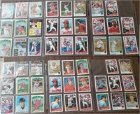 52 old TOPPS baseball cards 1970+ Cincinnati Reds