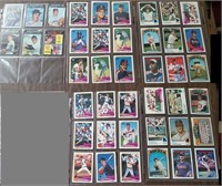 42 TOPPS baseball cards 1970+ California Angels