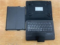Pair of Tablet Cases One with Keyboard