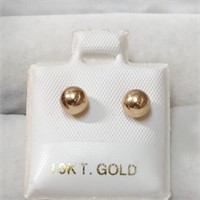$200 10K  Pearls Earrings