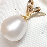 $100 14K  Pearl Pendant