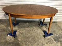 MCM DINING TABLE WITH LEAF